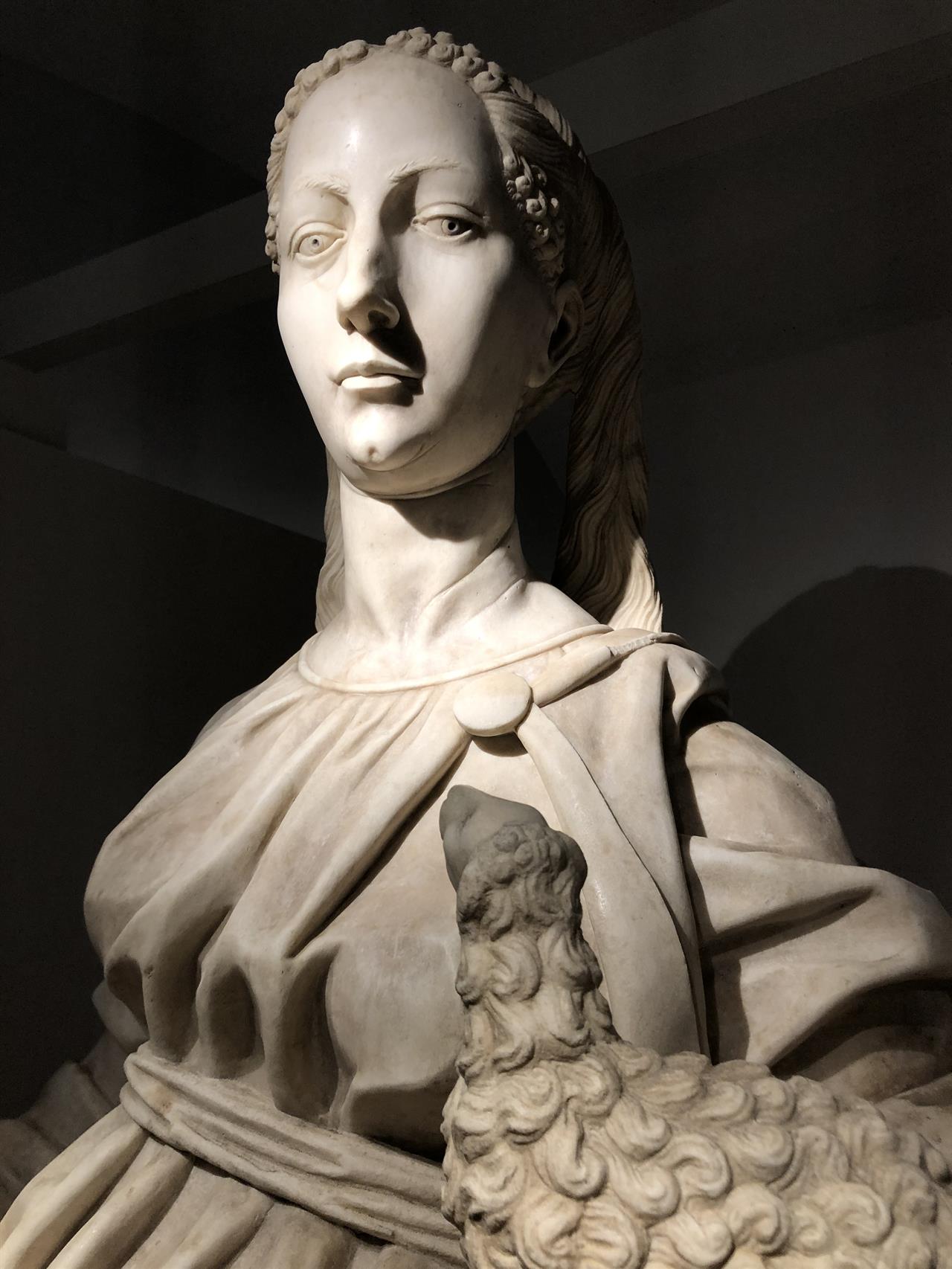 Benedetto Briosco, Sant'agnese, Marmo Di Carrara, Cm 191X69x42, 1491, © Veneranda Fabbrica Del Duomo Di Milano